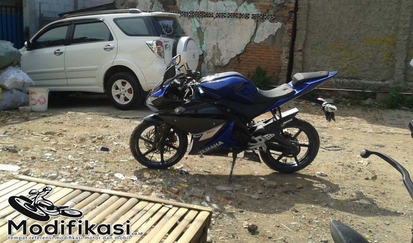 Modif Vixion terbaru YZF R125